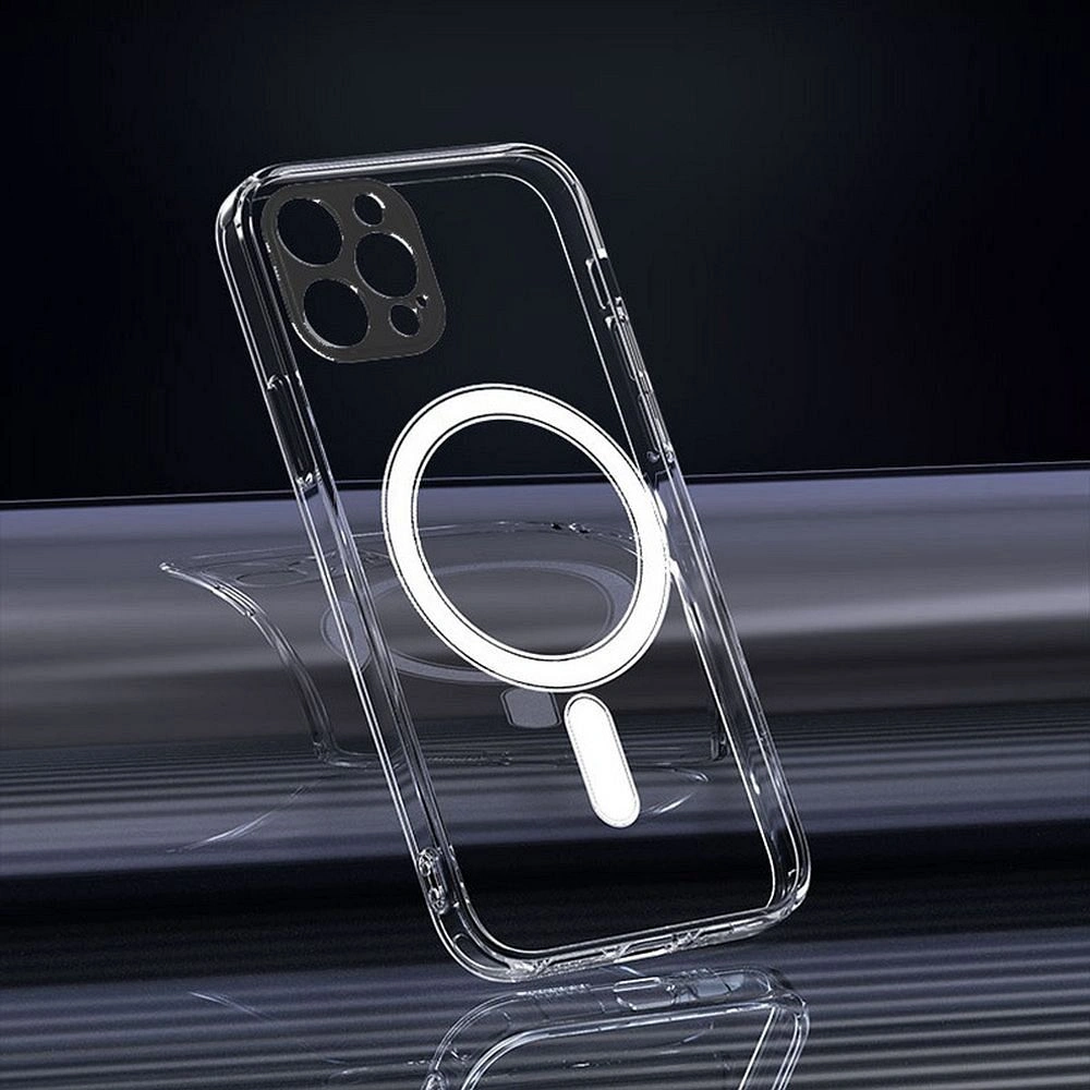 Smart iPhone 16e clear Magsafe dėklas, skaidri, 6 nuotrauka